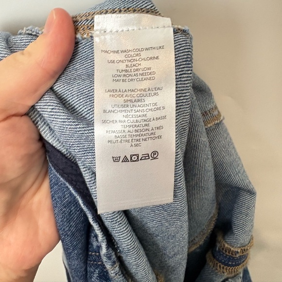 We The Free High Roller Jumpsuit Baggy Denim Overalls - Picture 7 of 8